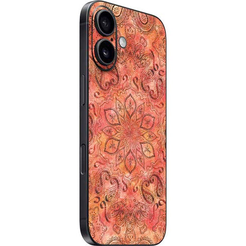 Orange Zen iPhone 16 Skin