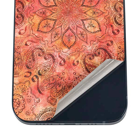 Orange Zen iPhone 16 Skin