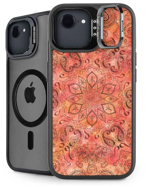 Orange Zen iPhone 16e Kickstand Case