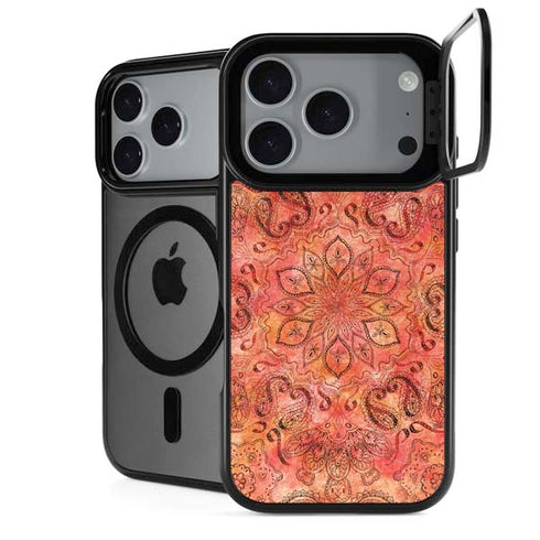 Orange Zen iPhone 18 Pro Kickstand Case