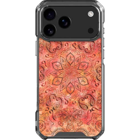 Orange Zen iPhone 18 Pro Max Clear Case