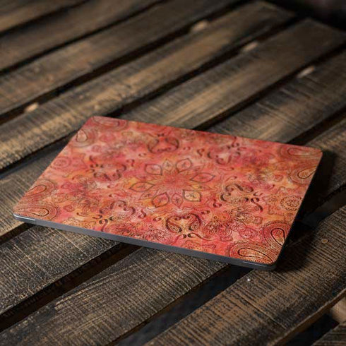 Orange Zen Apple MacBook Air Skin
