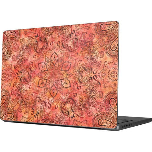 Orange Zen Apple MacBook Pro 14-inch Skin
