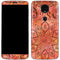 Orange Zen Moto E5 Plus Skin