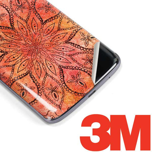 Orange Zen Moto E5 Plus Skin