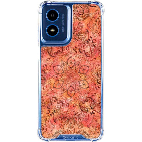 Orange Zen Moto G 5G (2024) Clear Case