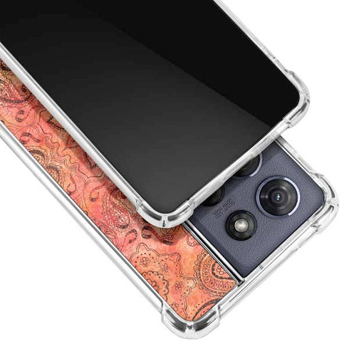 Orange Zen Moto G Play 5G (2025) Clear Case