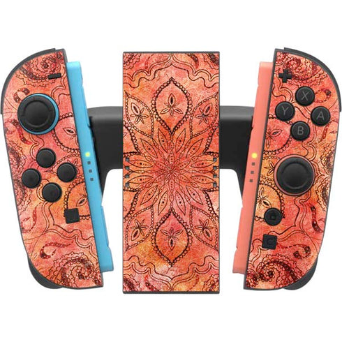 Orange Zen Nintendo Switch 2 (2025) Joy-Con Controller Skin