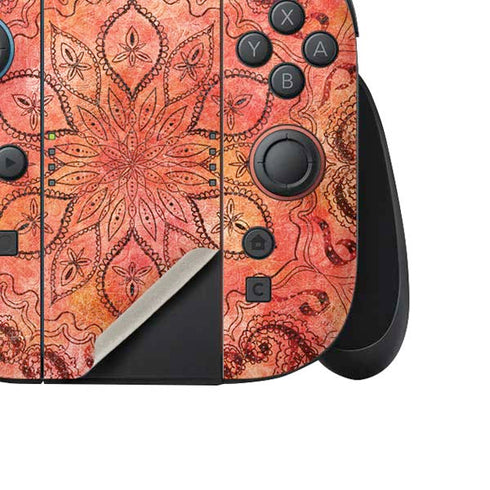 Orange Zen Nintendo Switch 2 (2025) Joy-Con Controller Skin