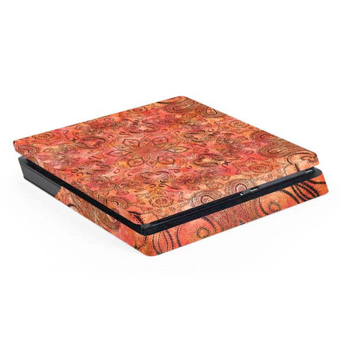 Orange Zen PlayStation PS4 Skins