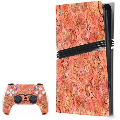 Orange Zen PS5 Pro Bundle Skin