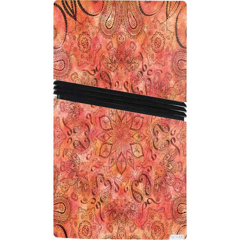 Orange Zen PS5 Pro Console Skin
