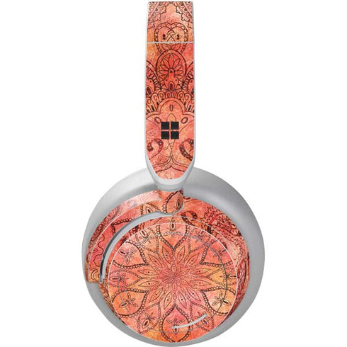 Orange Zen Surface Headphones Skin