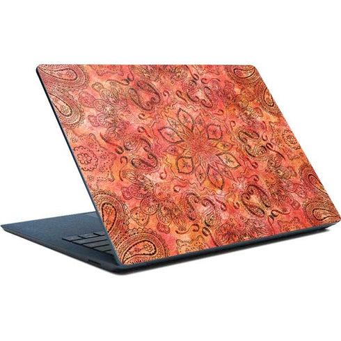 Orange Zen Surface Laptop Skin