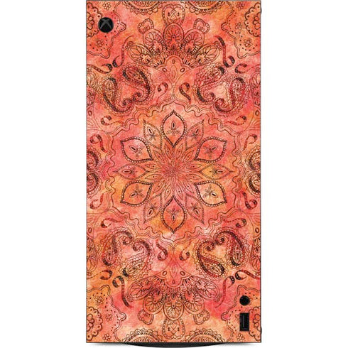 Orange Zen XBox Series X Digital Edition Console Skin