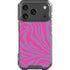 Orchid Tiger Animal Print Color Pop iPhone 18 Pro Clear Case