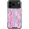 Orchid Zebra Animal Print Color Pop iPhone 18 Pro Max Clear Case