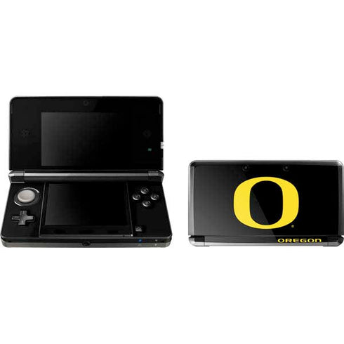 University of Oregon Ducks Black Gradient Nintendo Skins