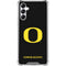 University of Oregon Ducks Black Gradient Gabb Phone 4 Clear Case