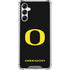 University of Oregon Ducks Black Gradient Gabb Phone 4 Clear Case
