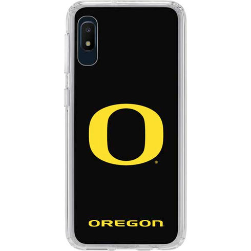 University of Oregon Ducks Black Gradient Galaxy Cases