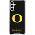 University of Oregon Ducks Black Gradient Galaxy A16 5G Clear Case
