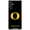 University of Oregon Ducks Black Gradient Galaxy A17 Clear Case