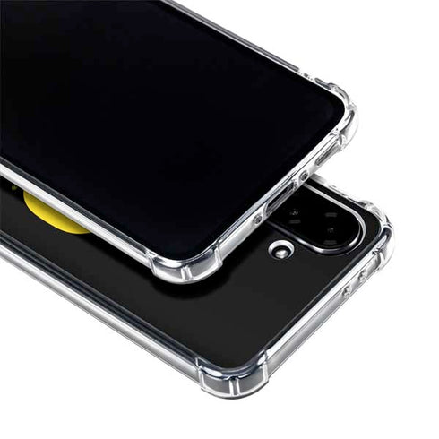University of Oregon Ducks Black Gradient Galaxy A36 5G Clear Case