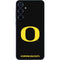 University of Oregon Ducks Black Gradient Galaxy A36 5G Skin