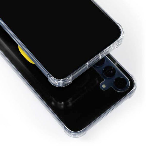 University of Oregon Ducks Black Gradient Galaxy A55 5G Clear Case