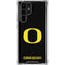 University of Oregon Ducks Black Gradient Galaxy S23 Ultra Clear Case