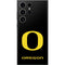 University of Oregon Ducks Black Gradient Galaxy Skins