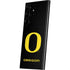 University of Oregon Ducks Black Gradient Galaxy Skins
