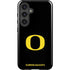 University of Oregon Ducks Black Gradient Galaxy S25 Impact Case