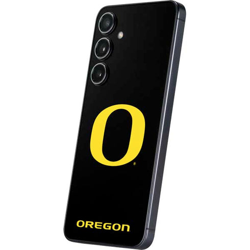 University of Oregon Ducks Black Gradient Galaxy S25 Skin