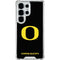 University of Oregon Ducks Black Gradient Galaxy S25 Ultra Clear Case