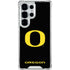 University of Oregon Ducks Black Gradient Galaxy S25 Ultra Clear Case
