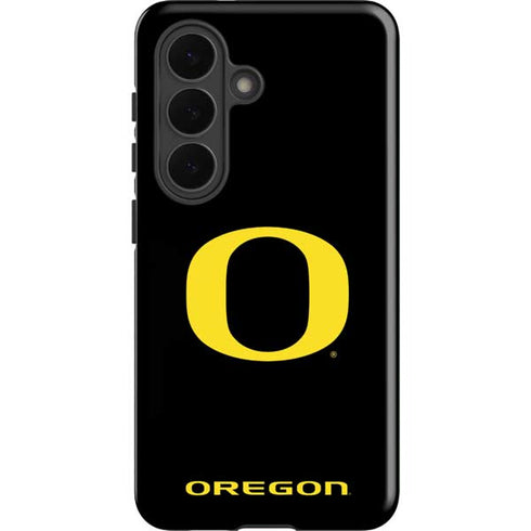 University of Oregon Ducks Black Gradient Galaxy S26 Impact Case