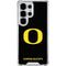 University of Oregon Ducks Black Gradient Galaxy S26 Ultra Clear Case