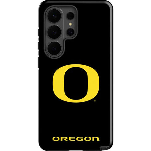 University of Oregon Ducks Black Gradient Galaxy S26 Ultra Impact Case