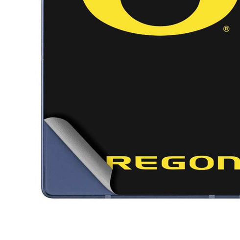University of Oregon Ducks Black Gradient Galaxy Z Fold6 Skin