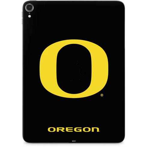 University of Oregon Ducks Black Gradient Apple iPad Pro Skin