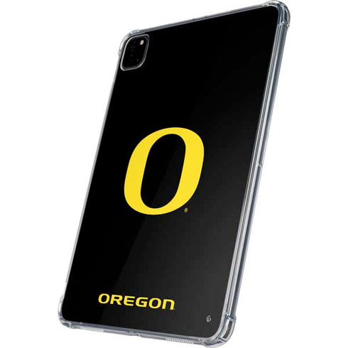 University of Oregon Ducks Black Gradient iPad Pro 11in (2024) Clear Case