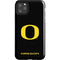 University of Oregon Ducks Black Gradient iPhone Cases