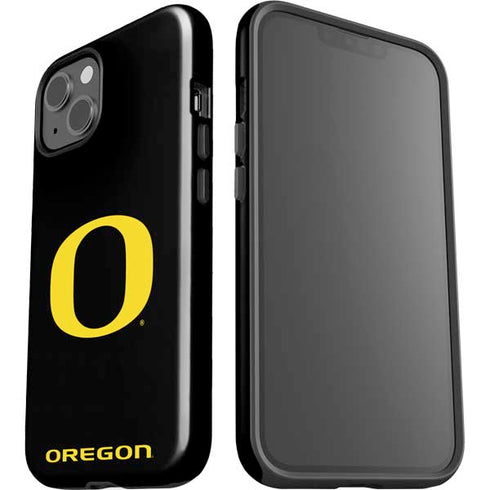 University of Oregon Ducks Black Gradient iPhone 15 Impact Case