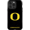 University of Oregon Ducks Black Gradient iPhone 15 Pro Impact Case