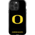 University of Oregon Ducks Black Gradient iPhone 15 Pro Impact Case