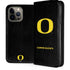 University of Oregon Ducks Black Gradient iPhone Cases