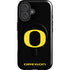 University of Oregon Ducks Black Gradient iPhone 16 Magsafe Impact Case