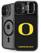University of Oregon Ducks Black Gradient iPhone 16 Plus Kickstand Case